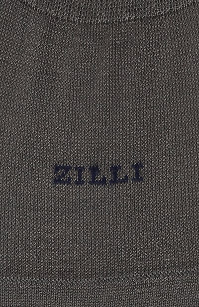 Хлопковые подследники ZILLI темно-серого цвета по цене 5150 руб., арт. MGQ-BINJA-0C0PA/C001, фото 2 Хлопковые подследники ZILLI, арт. MGQ-BINJA-0C0PA/C001, фото 2