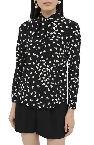 Шелковая блузка REDVALENTINO, арт. UR0ABA85/5E0, фото 3