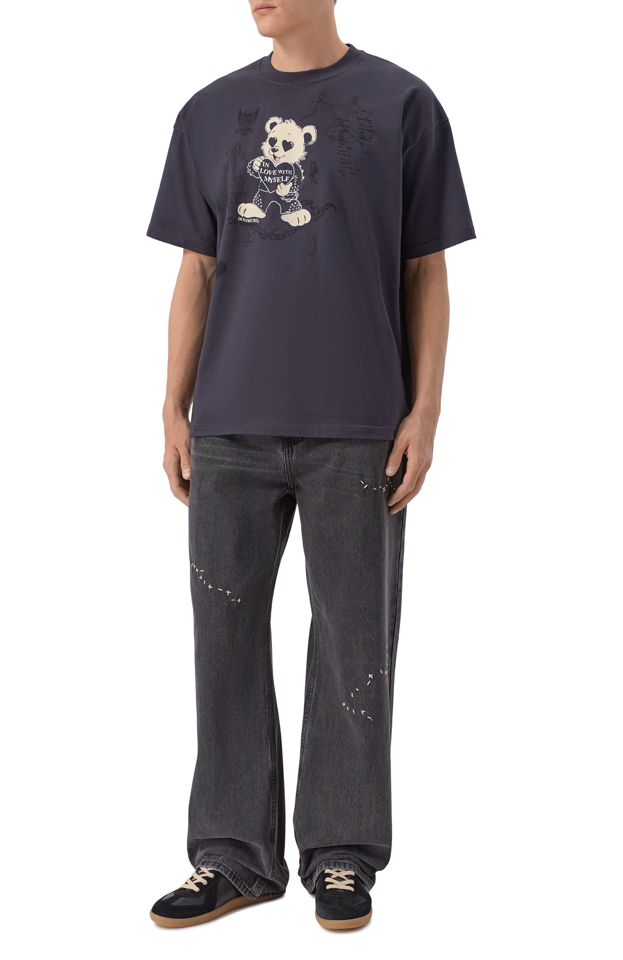 Хлопковая футболка DOMREBEL, арт. M M0I/T-SHIRT, фото 2