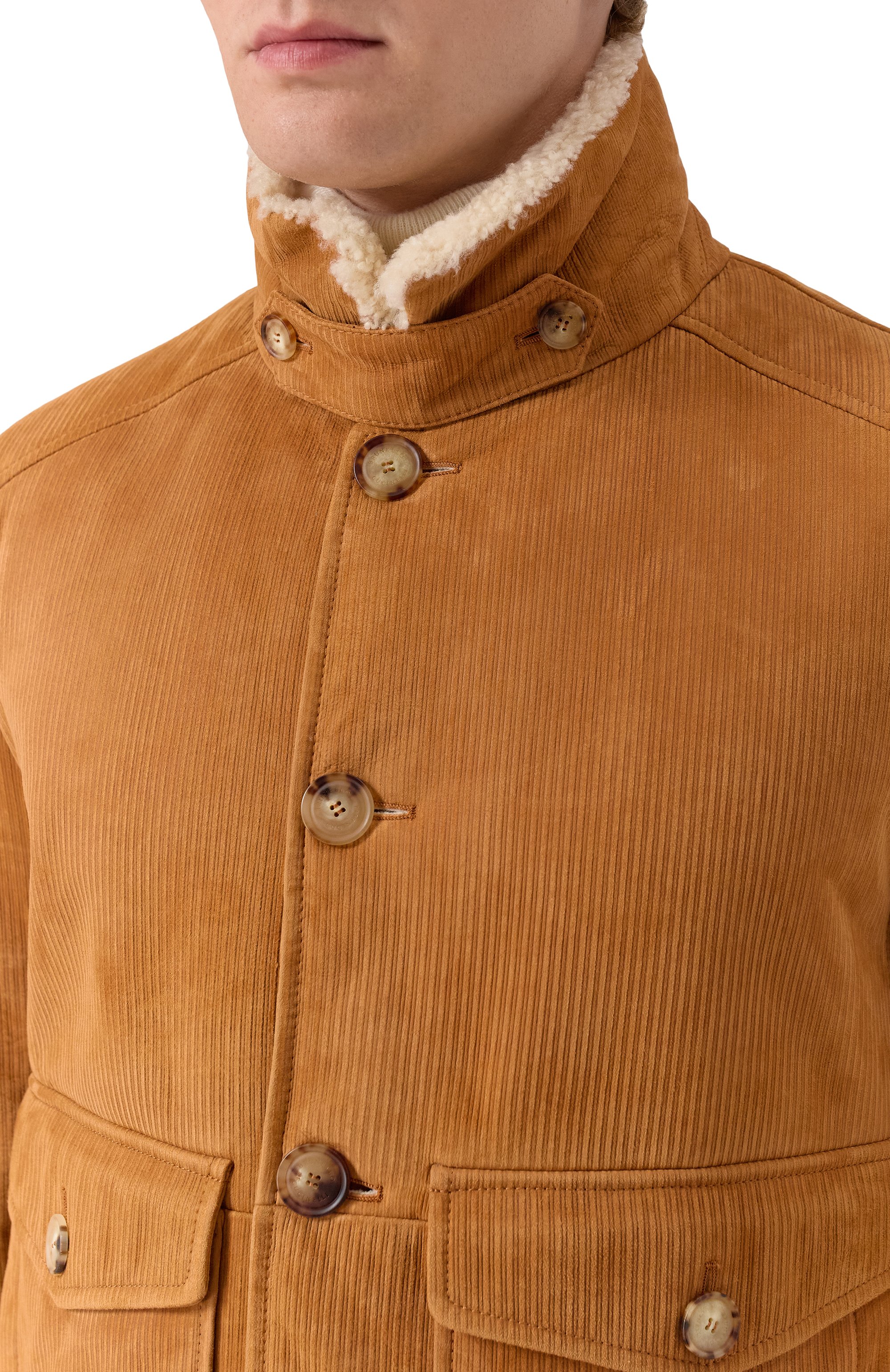 Дубленка из овчины BRUNELLO CUCINELLI, арт. MPMPE1952, фото 5