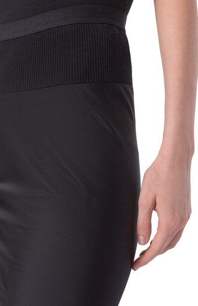 Юбка RICK OWENS черного цвета по цене 92650 руб., арт. RP02F5381/SCH, фото 5 Юбка RICK OWENS, арт. RP02F5381/SCH, фото 5