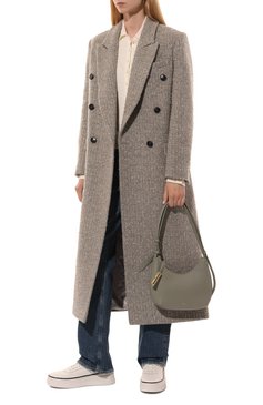 Женская сумка furla goccia small FURLA хаки цвета, арт. WB01500/BX3353 | Фото 7 (Материал: Натуральная кожа; Ремень/цепочка: На ремешке; Размер: small; Материал сплава: Проставлено; Драгоценные камни: Проставлено)