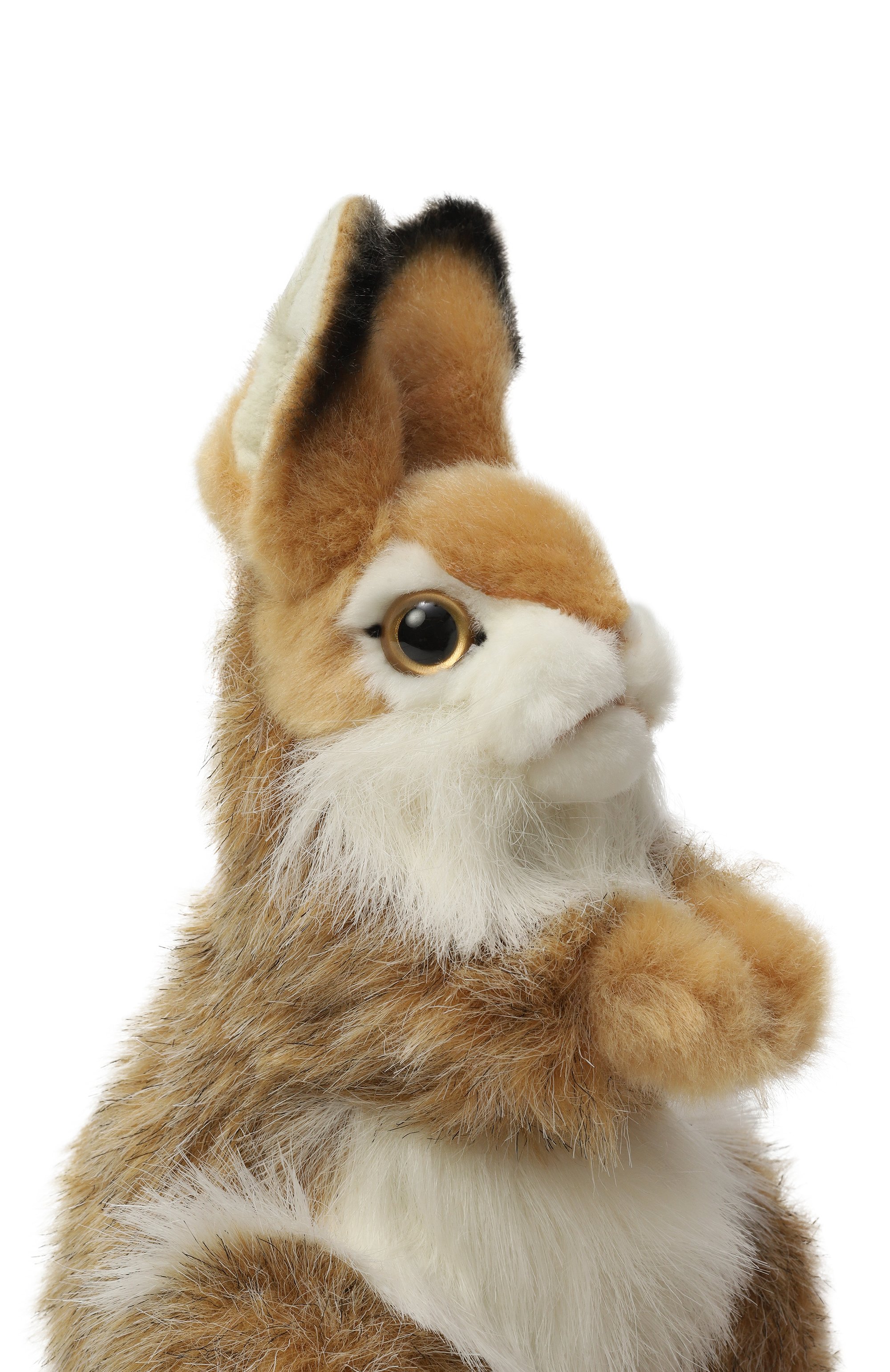Мягкая игрушка кролик HANSA коричневого цвета по цене 4870 руб., арт. 7449, фото 4 Мягкая игрушка кролик HANSA, арт. 7449, фото 4