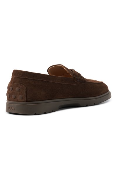 Замшевые лоферы TOD’S, арт. XXM59K0KR10/RE0, фото 4