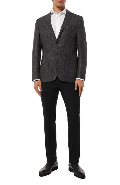 Шерстяной пиджак CORNELIANI, арт. 946002-9416454, фото 3