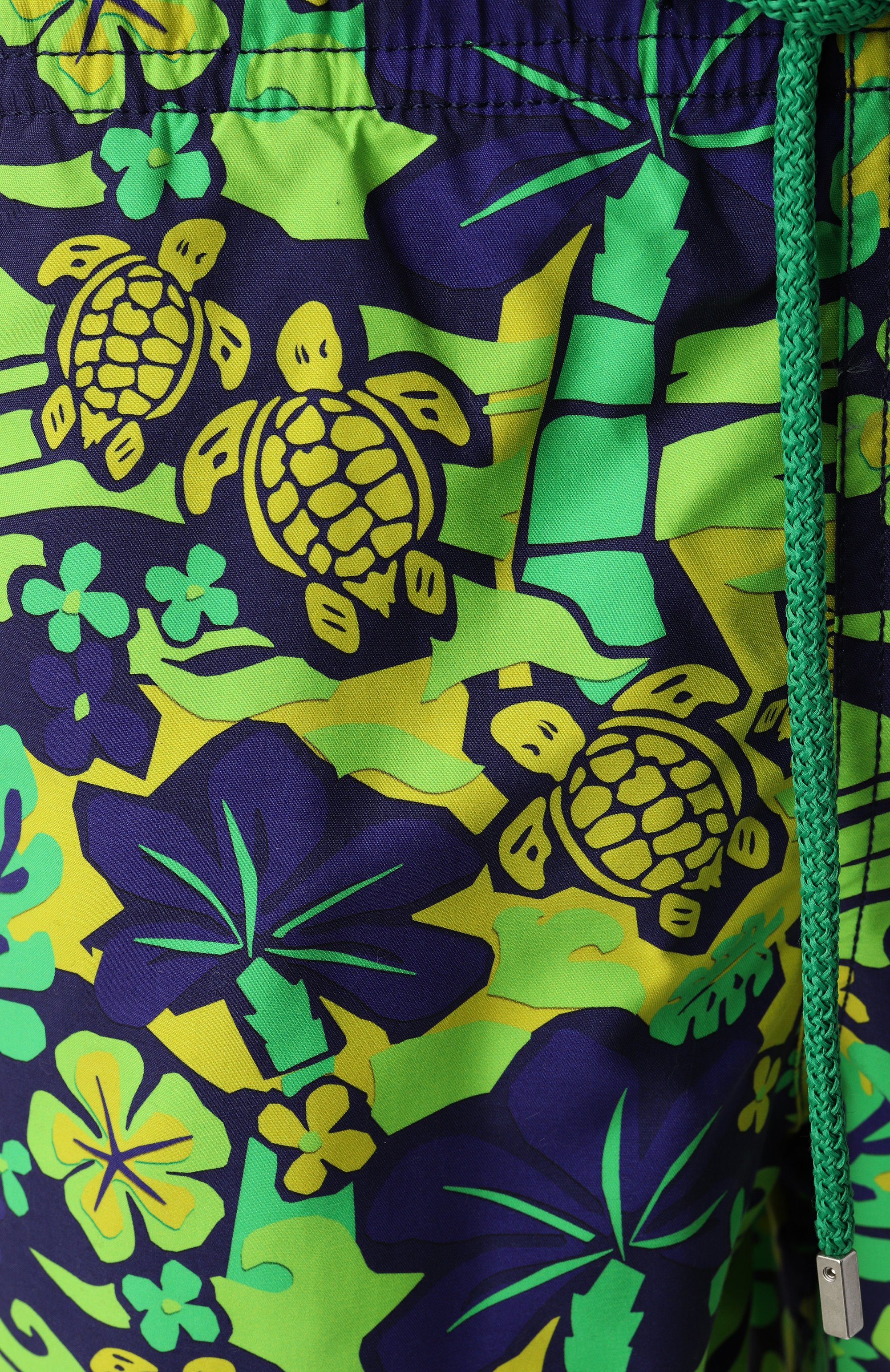 Плавки-шорты VILEBREQUIN зеленого цвета по цене 37400 руб., арт. M00REA/BB104, фото 5 Плавки-шорты VILEBREQUIN, арт. M00REA/BB104, фото 5