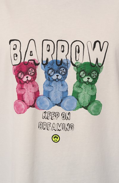 Хлопковая футболка BARROW, арт. F4BWMATH061, фото 5