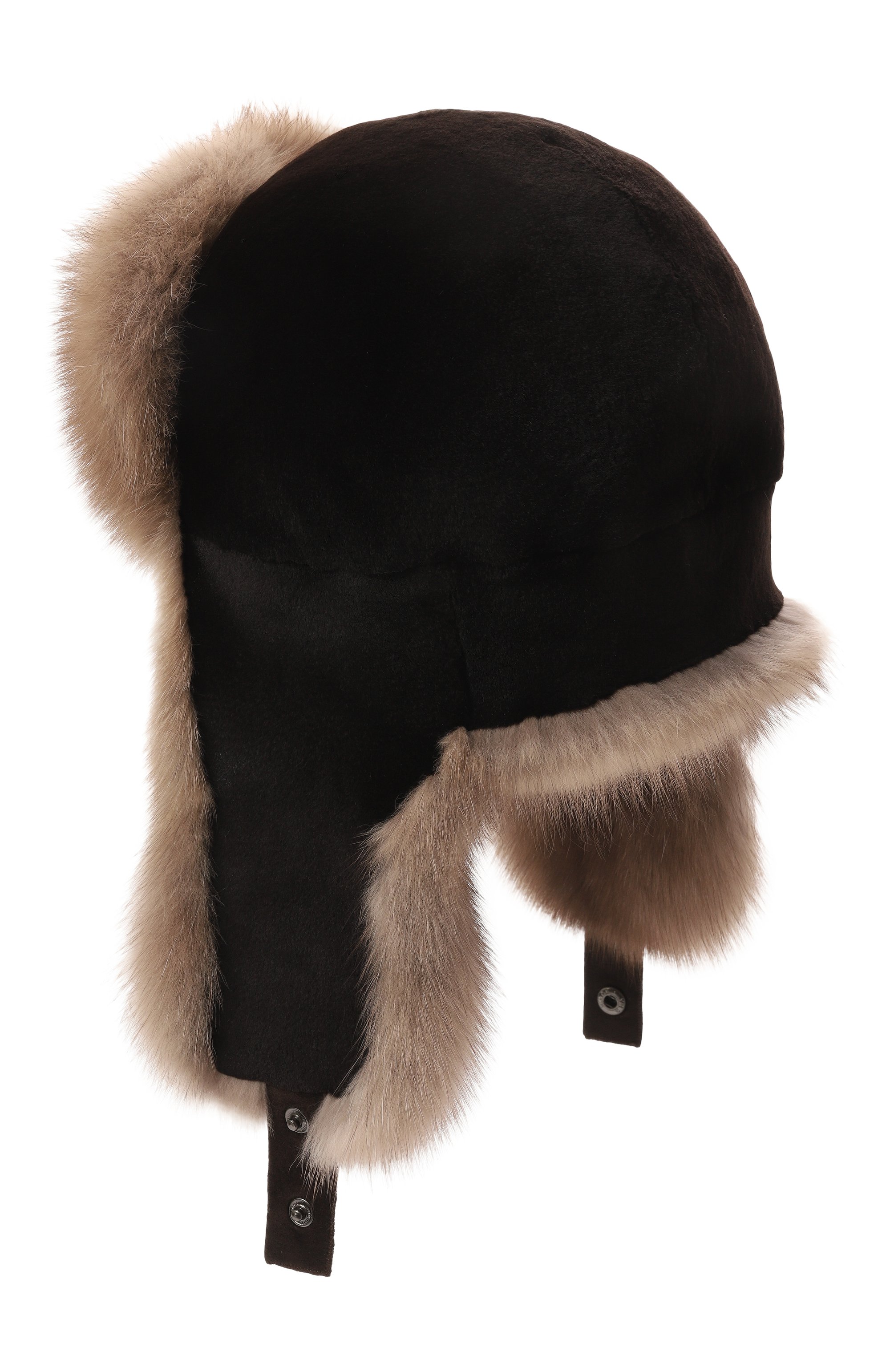 Меховая шапка-ушанка из норки и соболя VICTORIA KUSENKOVA, арт. 320213605227, фото 2