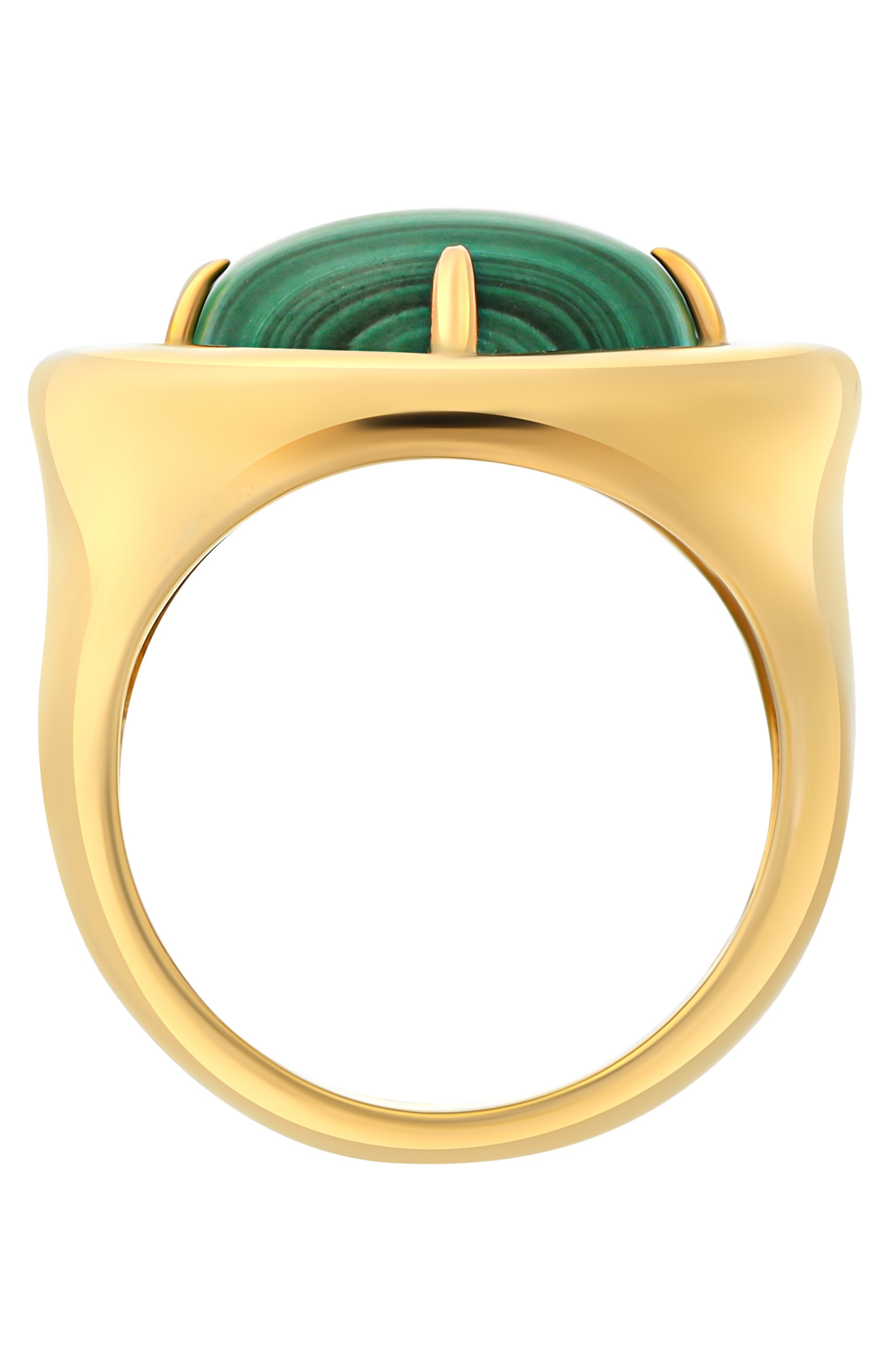 Кольцо ai с малахитом и аметистами MOONKA, арт. ai-bg-r-mal, фото 4