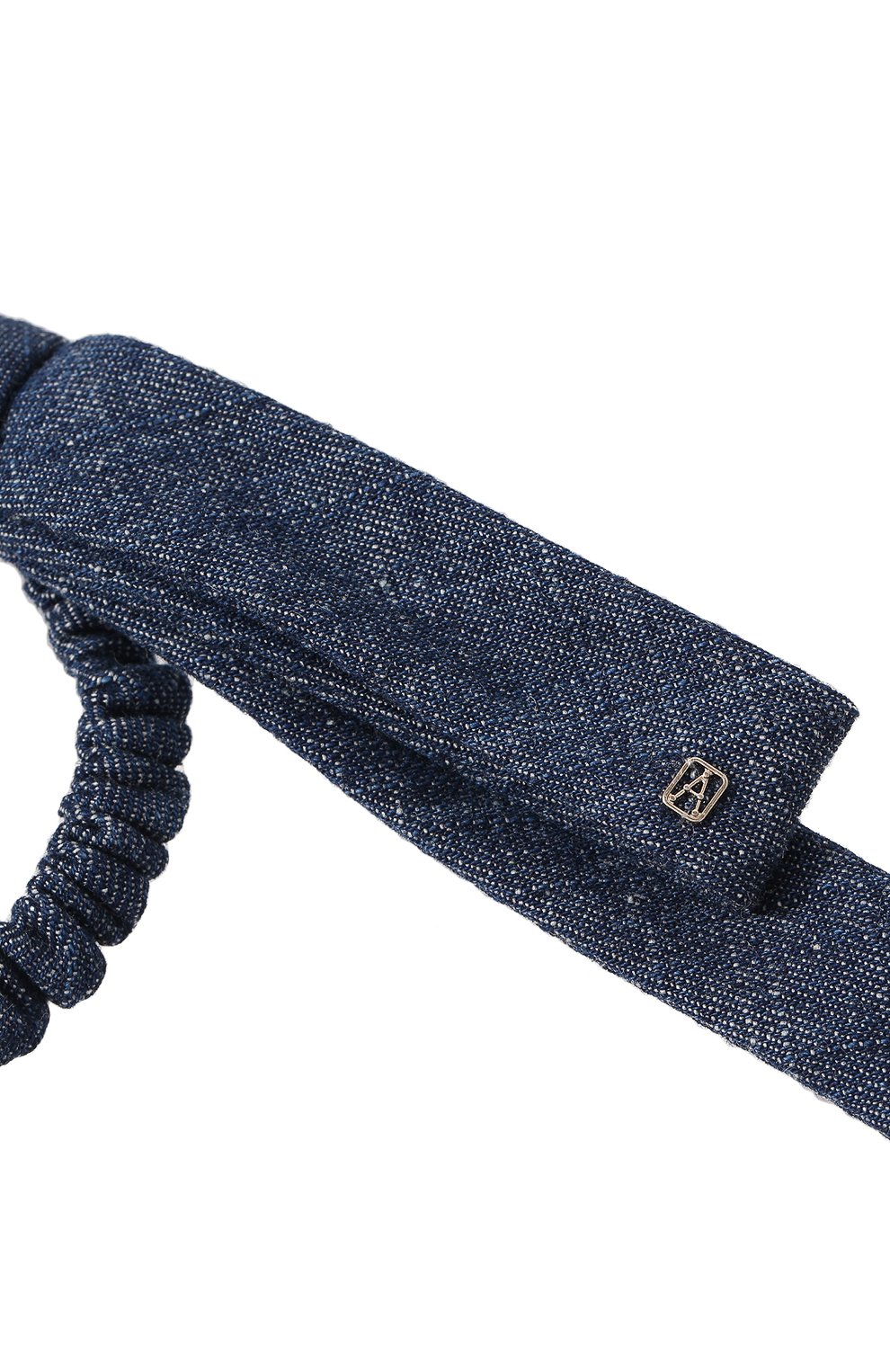 Резинка для волос marguerite ALEXANDRE DE PARIS голубого цвета по цене 13300 руб., арт. TPY-17T-P21 M, фото 4 Резинка для волос marguerite ALEXANDRE DE PARIS, арт. TPY-17T-P21 M, фото 4