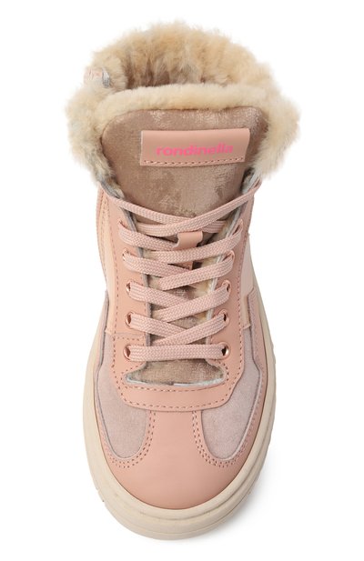 Кожаные кеды RONDINELLA, арт. 12309D/28-30, фото 4