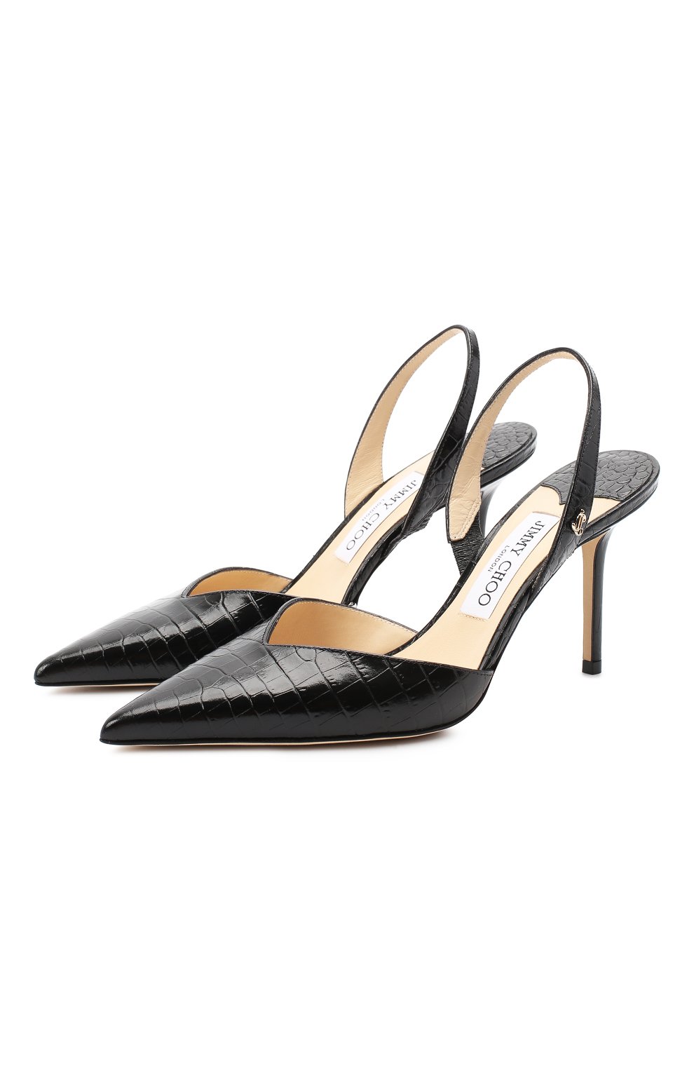 Кожаные туфли thandi 85 JIMMY CHOO, арт. THANDI 85/CCL, фото 1