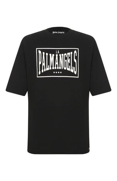 Мужская хлопковая футболка PALM ANGELS, арт. PAMAA003JR004