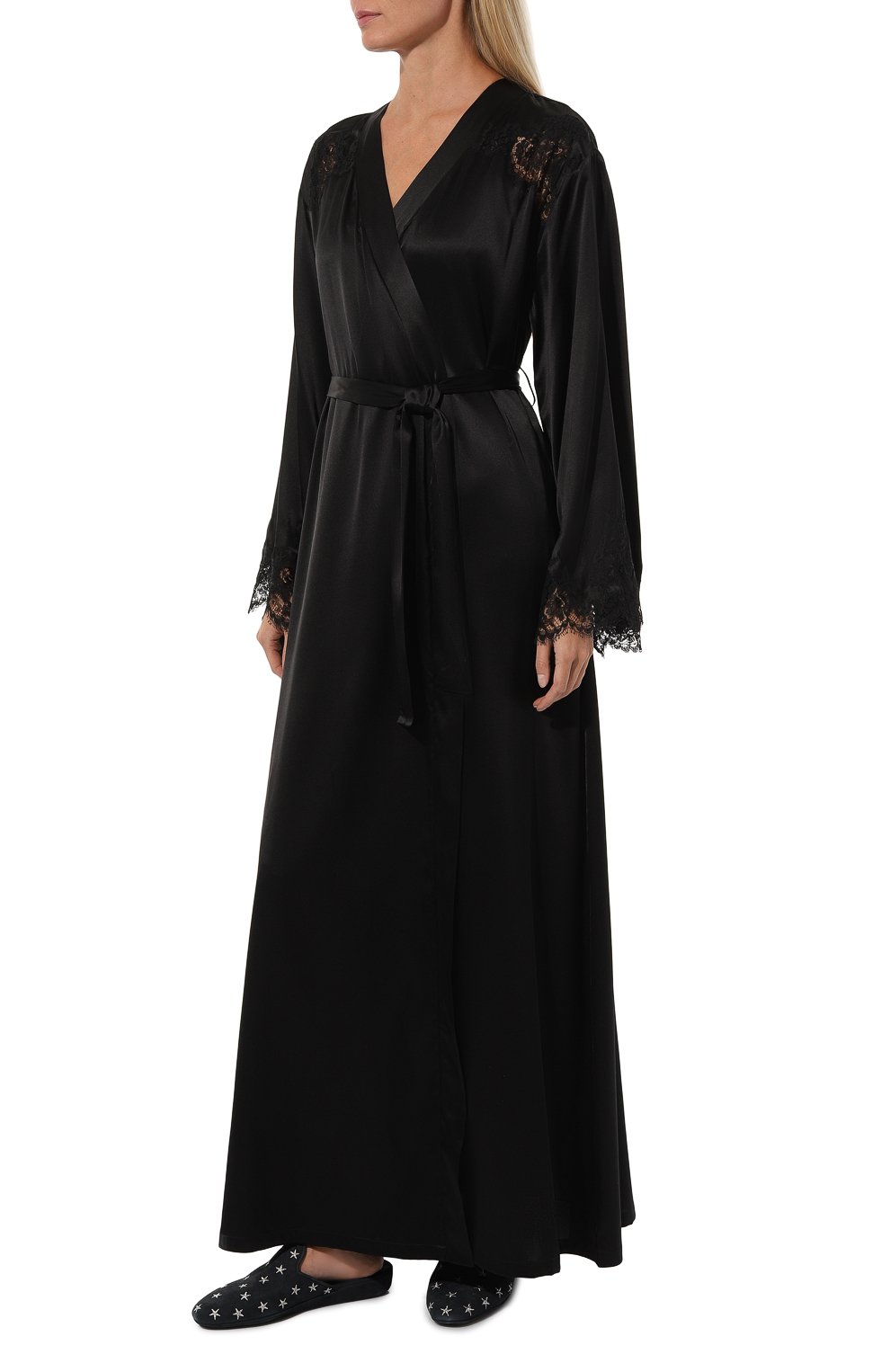 Шелковый халат I.D. SARRIERI, арт. L4874, фото 3