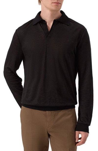 Льняное поло GIORGIO ARMANI, арт. GM001995/TE11335, фото 3