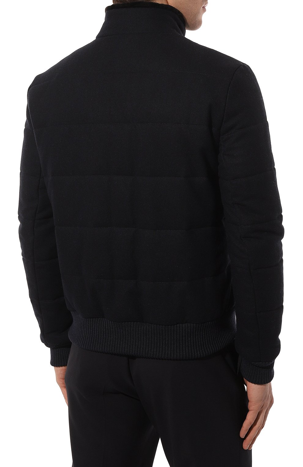 Утепленный бомбер с отделкой из нутрии MVST, арт. CAREN0/669, фото 4