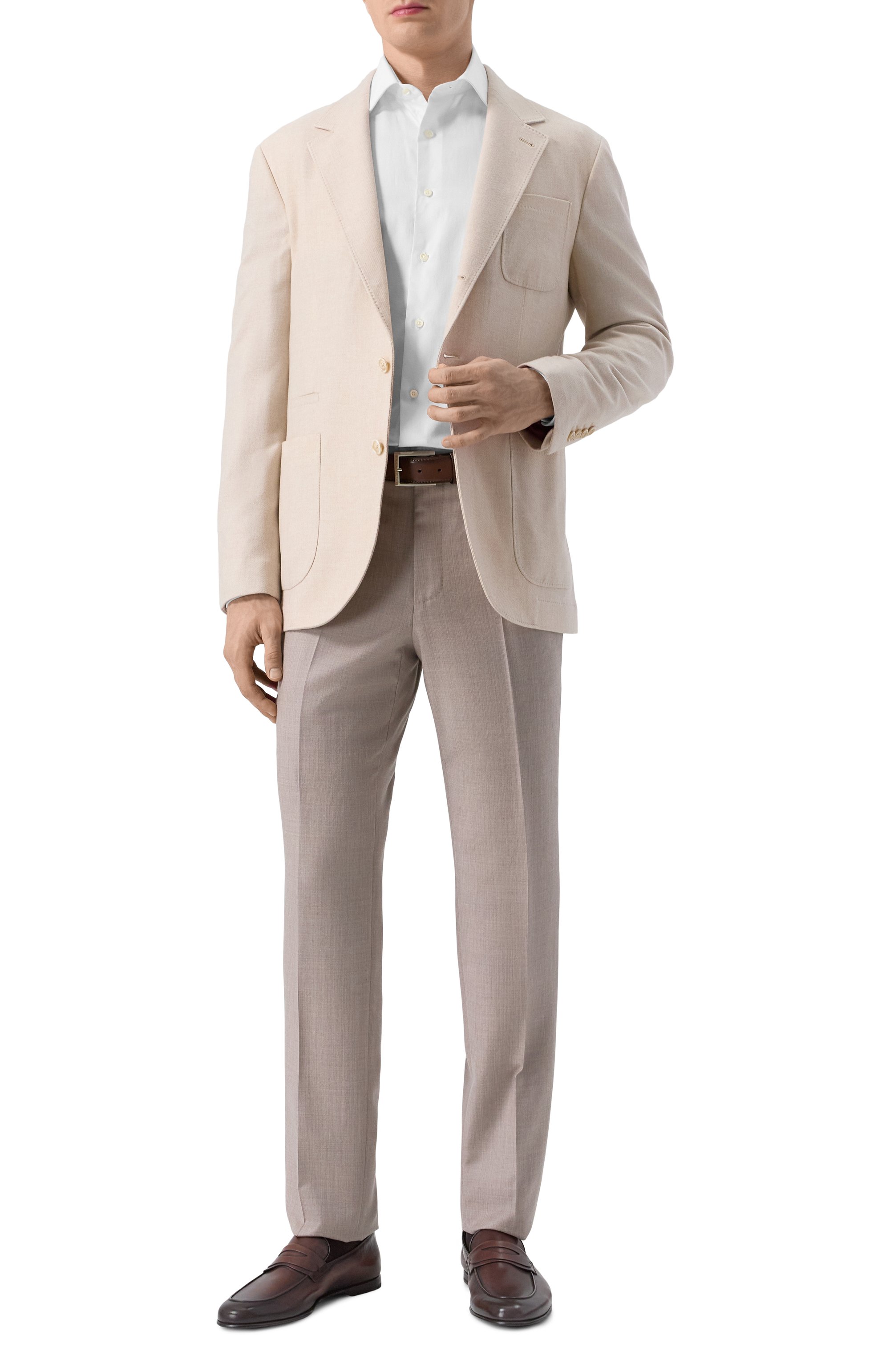 Пиджак из шерсти и шелка BRUNELLO CUCINELLI, арт. MN4857BND, фото 2