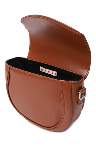 Сумка smile MARNI коричневого цвета по цене 23950 руб., арт. M01476/M00TK, фото 3 Сумка smile MARNI, арт. M01476/M00TK, фото 3