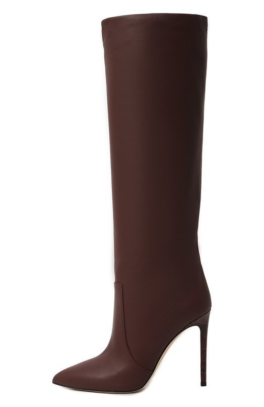 Кожаные сапоги Stiletto 105 Paris Texas PX501/XLTH3 Бордовый  PX501/XLTH3 Фото 4