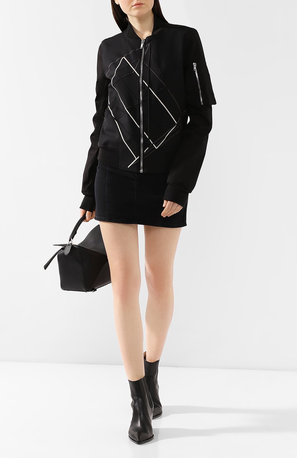 Шерстяной бомбер RICK OWENS, арт. RP19S6705/ZLTEM3, фото 2