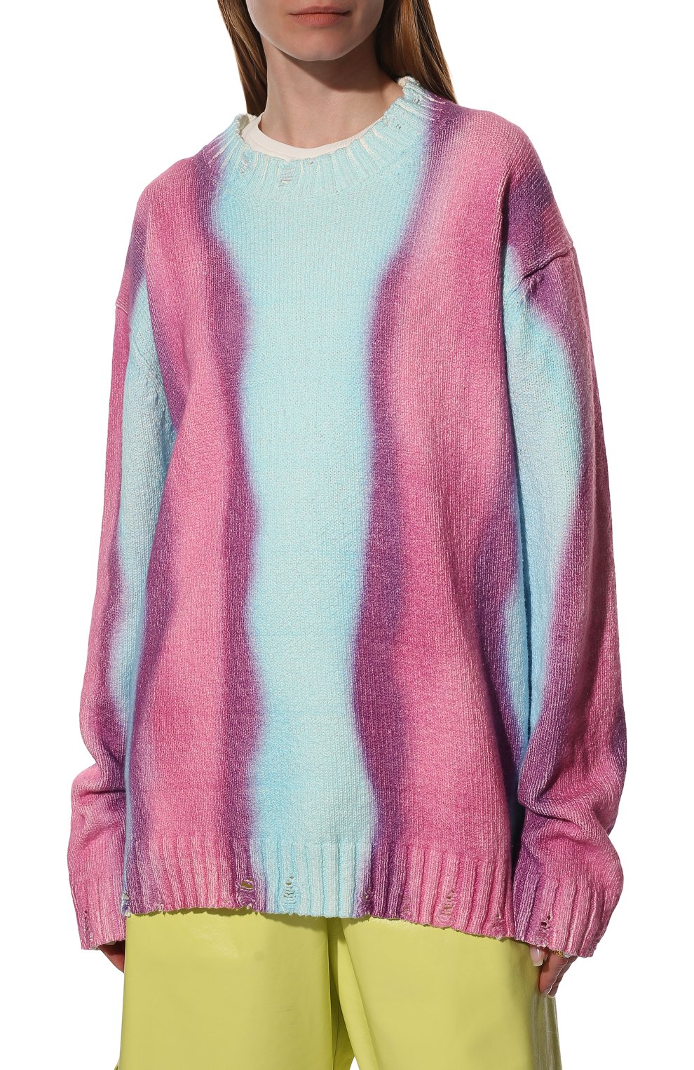 Хлопковый свитер ACNE STUDIOS, арт. A60337, фото 3