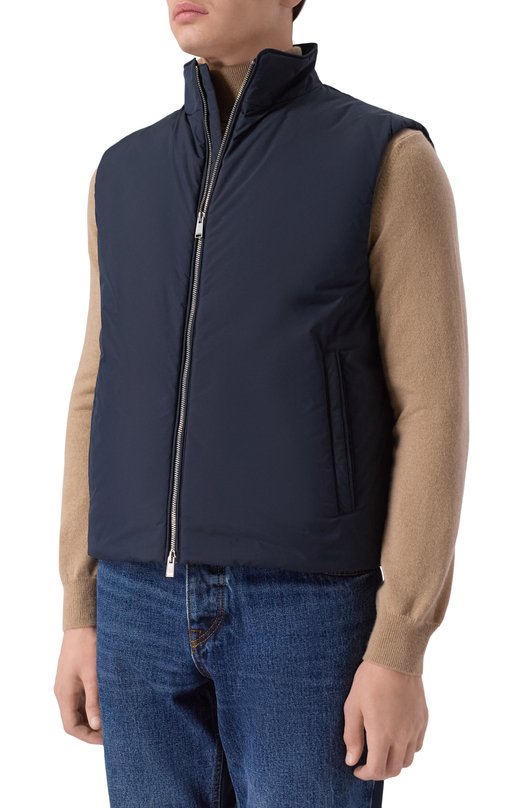 Утепленный жилет BOSS 50553613 Синий  50553613 Фото 3