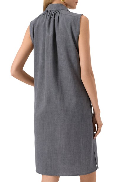 Шерстяное платье JIL SANDER, арт. J02CT0399-J40171, фото 4
