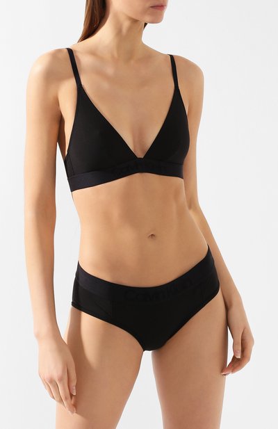 Трусы-слипы CALVIN KLEIN черного цвета по цене 4220 руб., арт. QF4944E, фото 2 Трусы-слипы CALVIN KLEIN, арт. QF4944E, фото 2