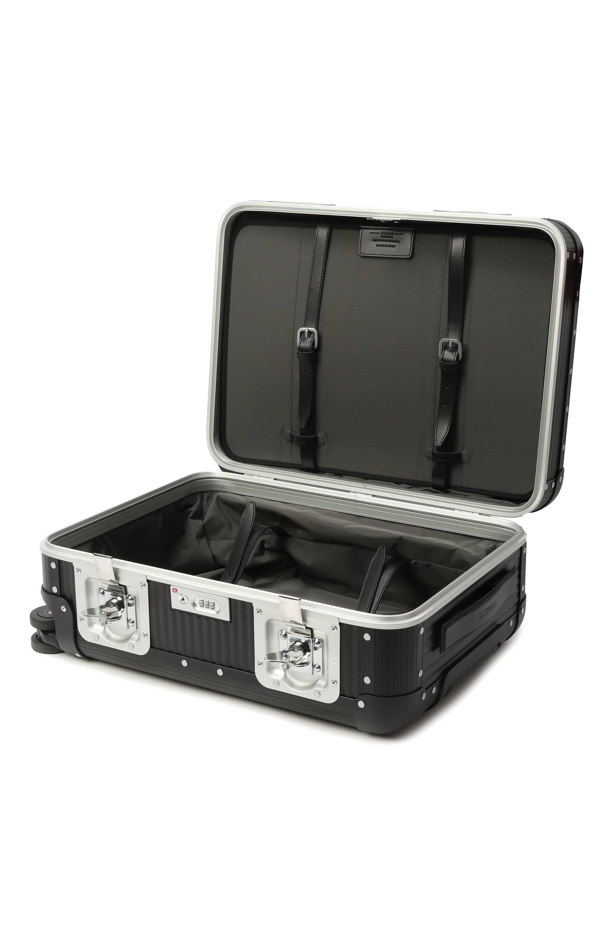 Чемодан bank spinner FPM MILANO черного цвета по цене 210500 руб., арт. A1555M15915, фото 4 Чемодан bank spinner FPM MILANO, арт. A1555M15915, фото 4