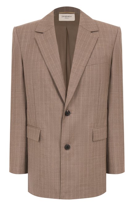 Женский шерстной жакет SAINT LAURENT, арт. 824743/Y6K25