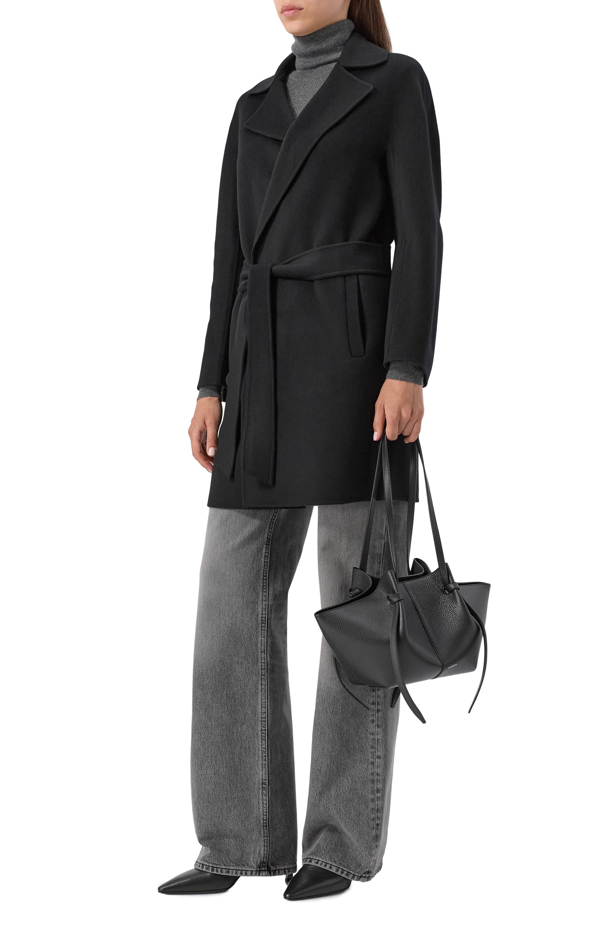 Пальто из шерсти и кашемира MAX MARA STUDIO, арт. AJACCI0, фото 2