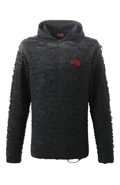 Хлопковое худи DIESEL, арт. A16173/0SLBS, фото 1