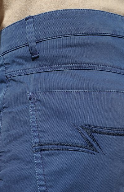 Хлопковые брюки ZILLI, арт. M0X-D0120-C0TE1/R001, фото 5