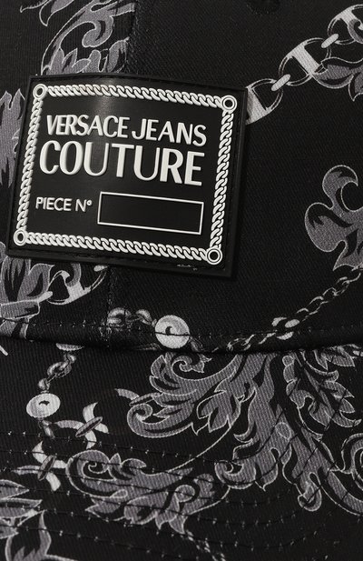 Хлопковая бейсболка VERSACE JEANS COUTURE, арт. 75YAZK18/ZG203, фото 4