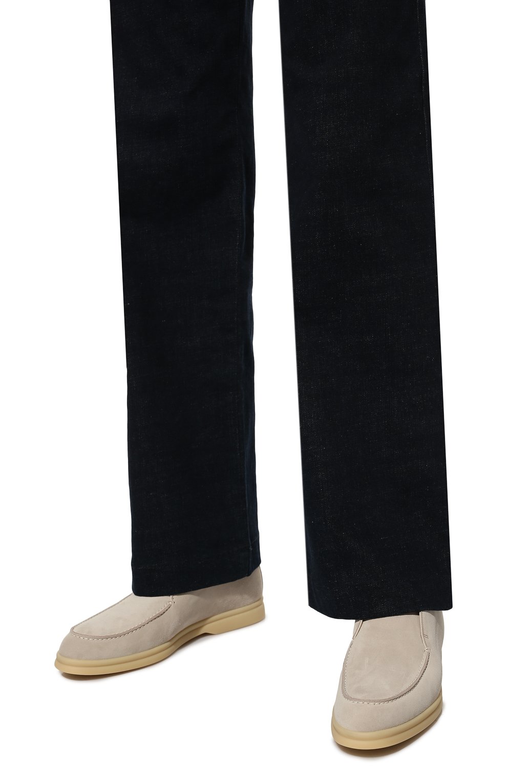 Замшевые ботинки open walk LORO PIANA, арт. FAE9959, фото 3