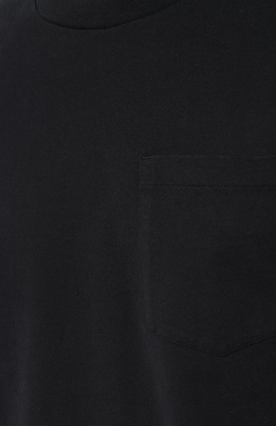 Хлопковый лонгслив HELMUT LANG черного цвета по цене 27350 руб., арт. J09DM525, фото 5 Хлопковый лонгслив HELMUT LANG, арт. J09DM525, фото 5