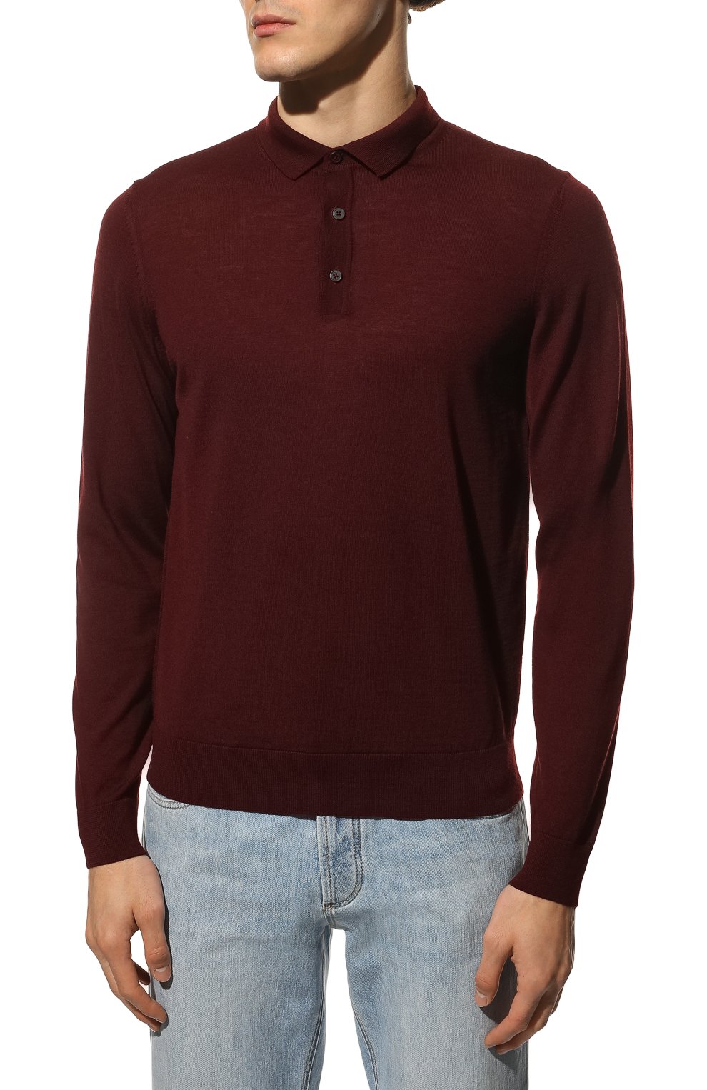 Шерстяное поло BOSS, арт. 50476355, фото 3