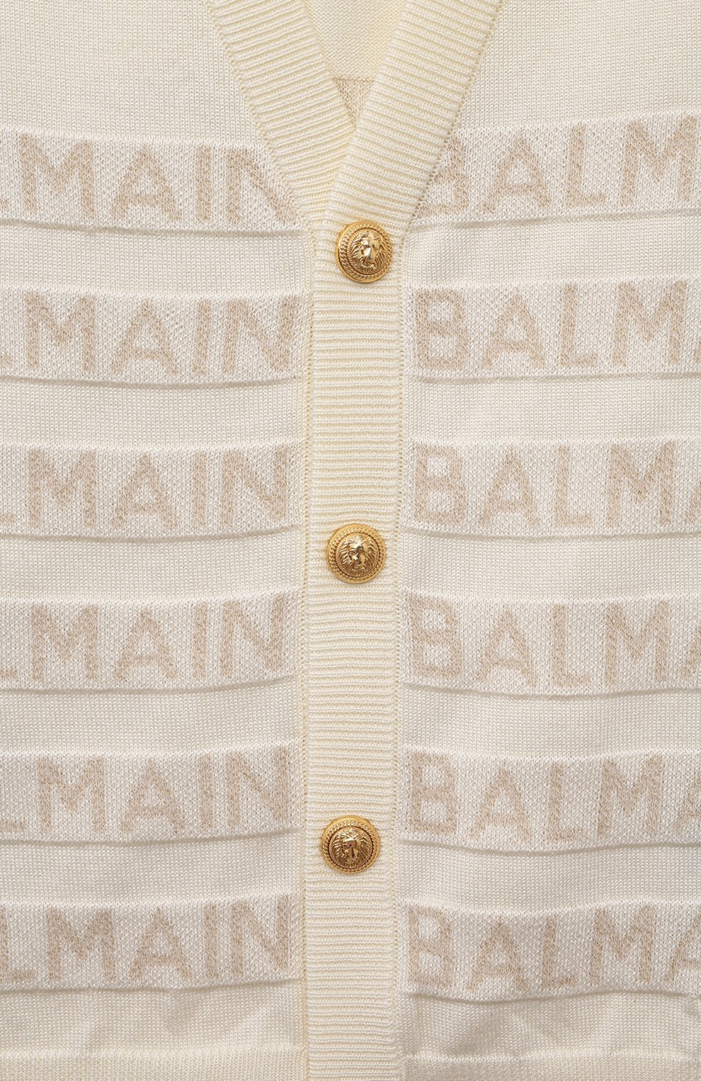 Кардиган из хлопка и вискозы BALMAIN, арт. BU9P10, фото 3