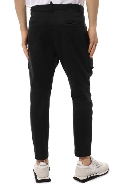 Хлопковые брюки-карго DSQUARED2, арт. S74KB0732/S39021, фото 4