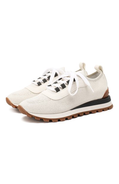 Текстильные кроссовки BRUNELLO CUCINELLI, арт. MZ35G1804, фото 1