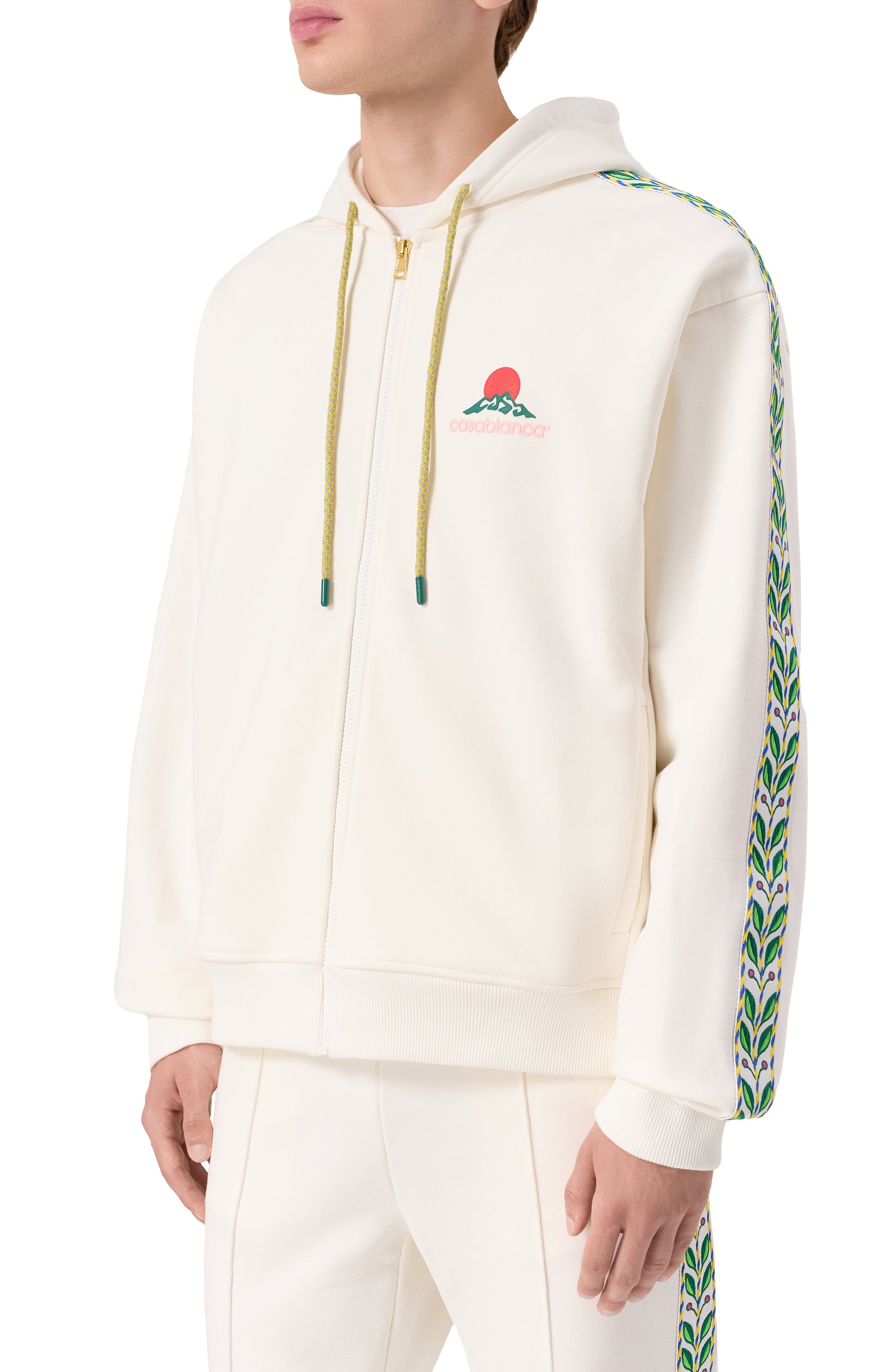 Хлопковая толстовка CASABLANCA, арт. MPF25-JTP-392-01, фото 3