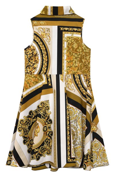 Хлопковое платье VERSACE, арт. 1000022/1A00306/4A-6A, фото 2