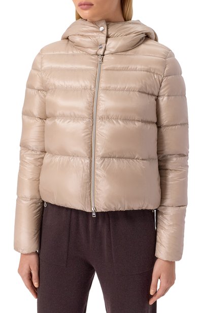 Пуховик HERNO бежевого цвета по цене 85300 руб., арт. PI00124DR/12017Z, фото 3 Пуховик HERNO, арт. PI00124DR/12017Z, фото 3