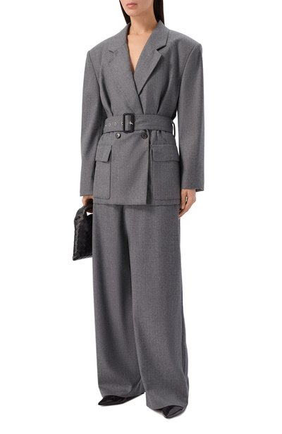 Шерстяные брюки LANVIN, арт. RW-TR0015-6383-A26, фото 2