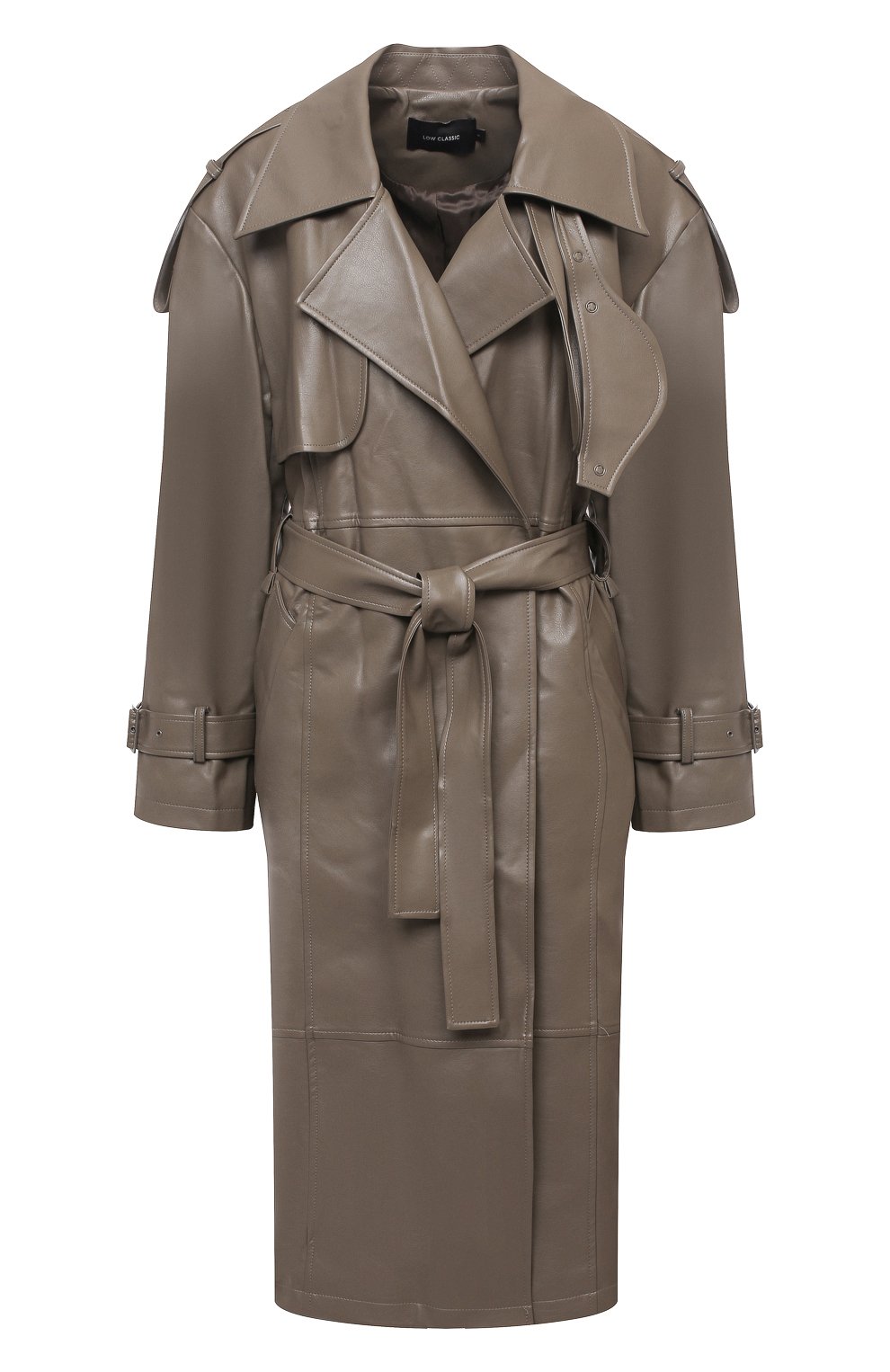 Тренч LOW CLASSIC хаки цвета по цене 51850 руб., арт. L0W20FW_CT16KH, фото 1 Тренч LOW CLASSIC, арт. L0W20FW_CT16KH, фото 1