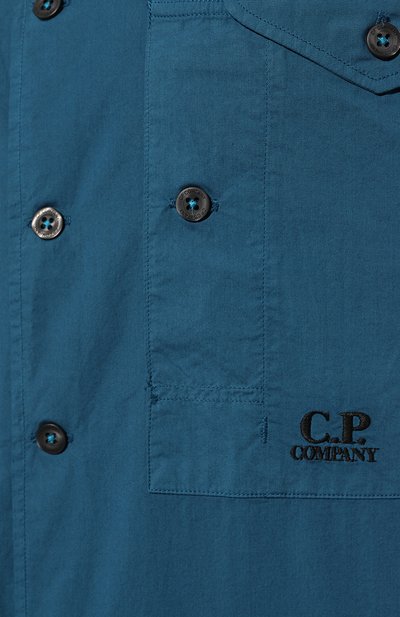 Хлопковая рубашка C.P. COMPANY, арт. 16CMSH208A005328G, фото 5