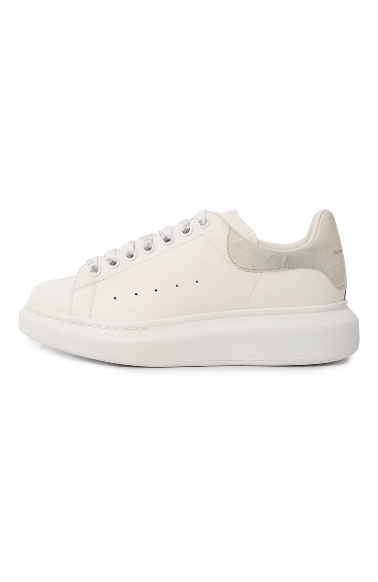 Кожаные кеды oversized ALEXANDER MCQUEEN, арт. 718233 WICG6, фото 1