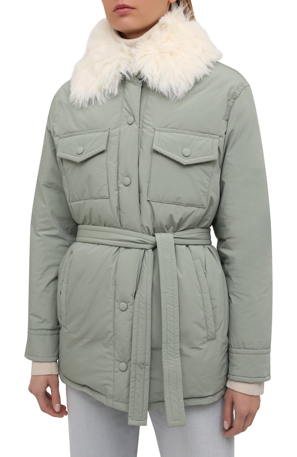 Пуховая куртка YVES SALOMON, арт. 22WYV01375D0XW, фото 3