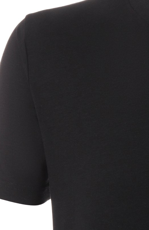 Хлопковая футболка Tom Ford T4M09/141 Чёрный  T4M09/141 Фото 6
