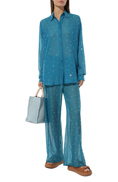 Брюки из хлопка и шелка OSEREE, арт. GPF224, фото 2